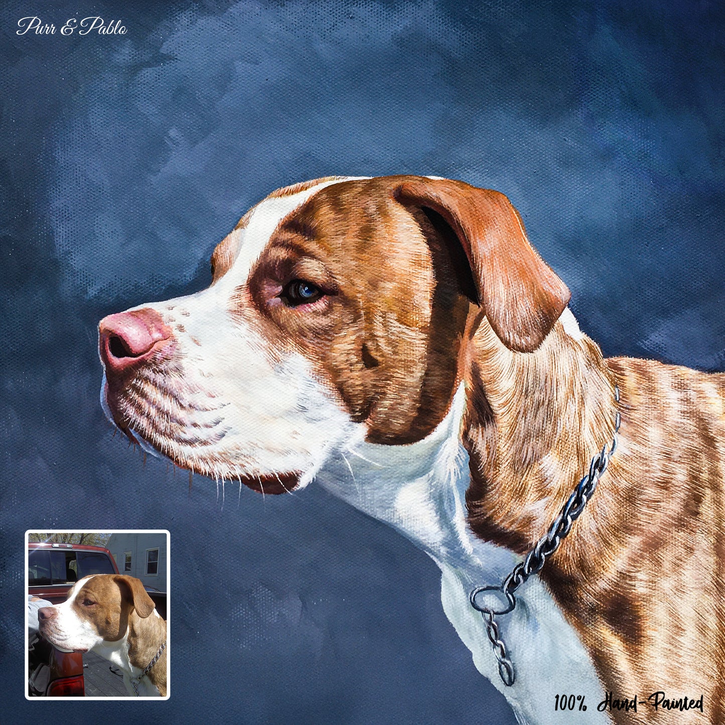 Dog Watercolor Painting